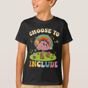 T-shirt Choisir D'Inclure Neurodiversité Autisme Enseignan
