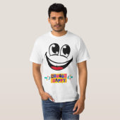T-shirt Choisir heureux (Devant entier)