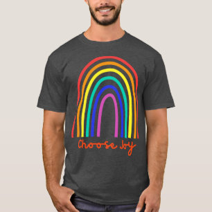 T-shirt Choisir Joy Choisir l'amour Choisir le bonheur Voi