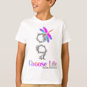 T-shirt Choisir un dragon de sensibilisation au suicide