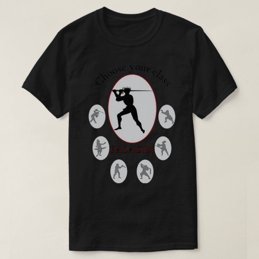 T-shirt Choisissez HEMA Paladin (Design devant)