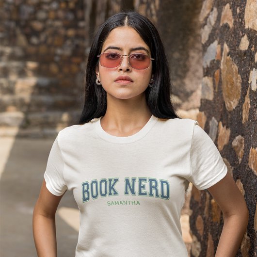 T-shirt Choisissez vos couleurs Livre Nerd