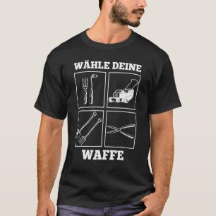 T-shirt Choisissez Votre Arme Pour Les Jardiniers Amateur