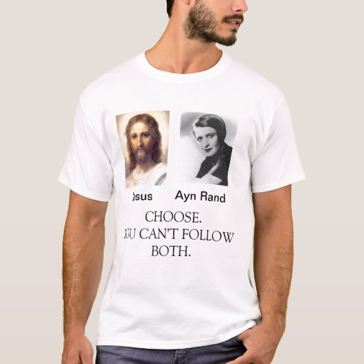 T-shirt Choisissez-vous ce jour… (Devant)