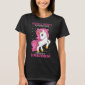 T-shirt Choix de vie Unicorne (Devant)