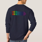T-SHIRT CHOIX DIGNITÉ ESPÉRER LONG SLEEVE (Dos)