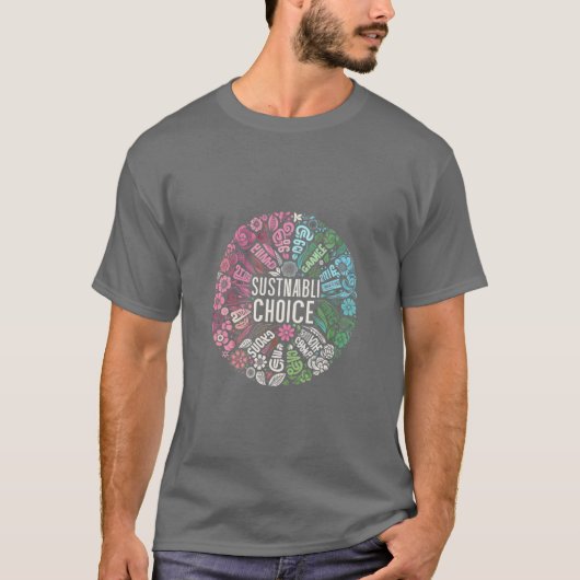 T-shirt Choix durable (Devant)