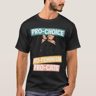 T-shirt Choix Feminist Chat Maman Droits de reproduction P