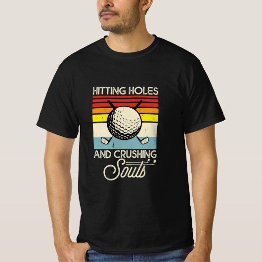 T-shirt Choix Golf Design - Fêtes des pères Tee - shirts & (Devant)