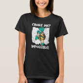 T-shirt Choix Moi Impossible Tortue Amour Tortue Marine B (Devant)