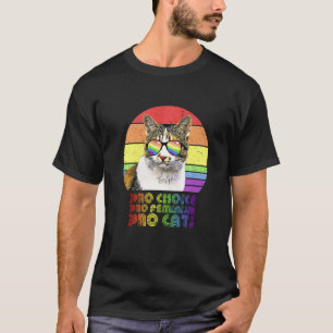 T-shirt Choix Pro Féminisme Pro Chat LGBTQ Féministe 5