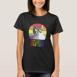 T-shirt Choix Pro Féminisme Pro Chat LGBTQ Féministe 9