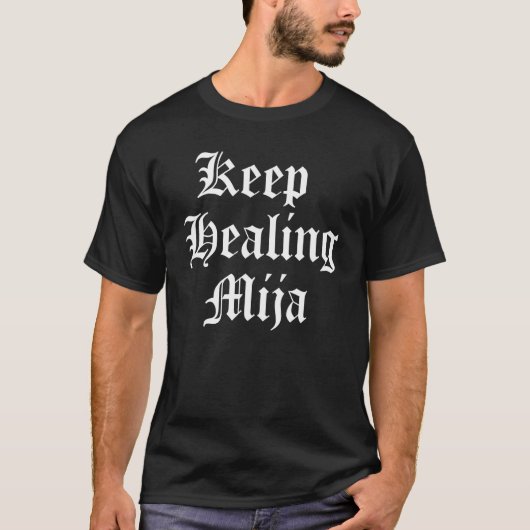 T-shirt Chola Women Empowerment Keep Healing Mija Self Lov (Devant)