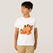 T-shirt Chomby Orange (Devant entier)