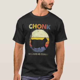 T-shirt Chonk Chat Big Mème Retro Vintages Chats Mèmes