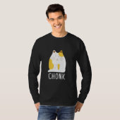 T-shirt Chonk Chat Funny Scale Meme (Devant entier)