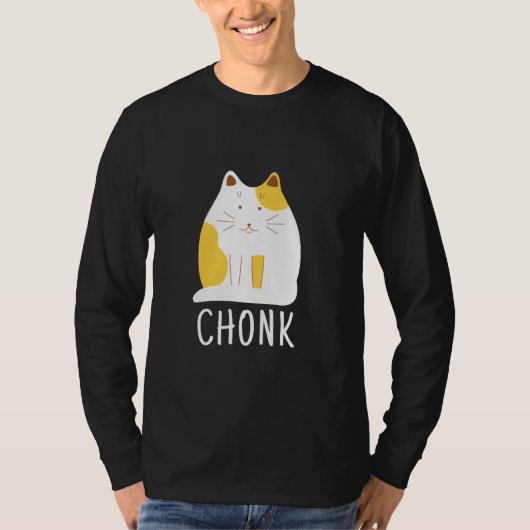 T-shirt Chonk Chat Funny Scale Meme (Devant)