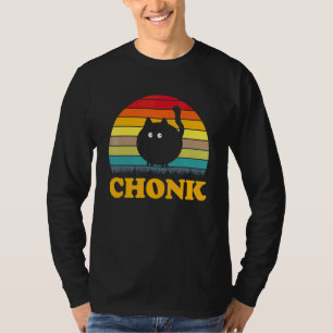 T-shirt Chonk Chat Scale Meme Retro Chonk