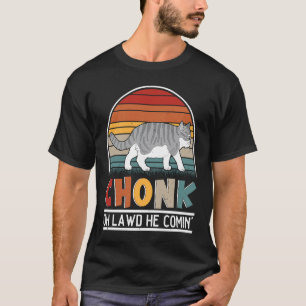 T-shirt Chonk Oh Lawd Il arrive pour Fat Cat 1