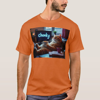 T-shirt Chonky Cat