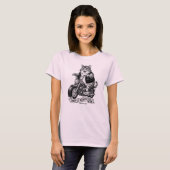 T-shirt Chonky-Cat Motorcycle Club (Devant entier)