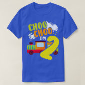T-shirt Choo Choo Im 2 Mignonne Train Lover Railroad 2nd B (Design devant)
