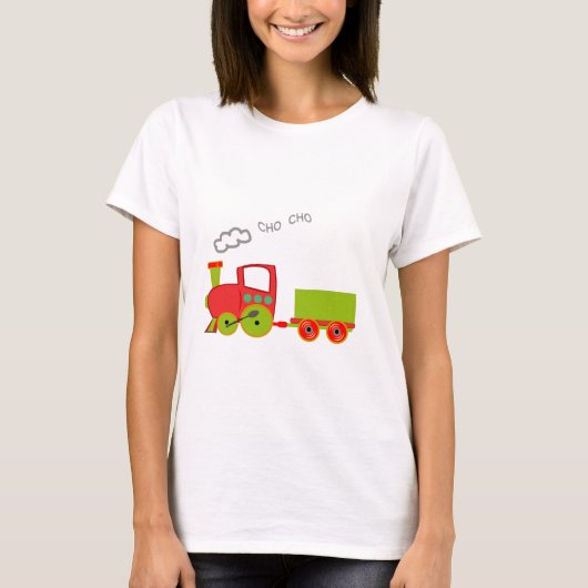 T-shirt choo de choo de train (Devant)