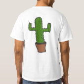 T-shirt choopid, de cactus dos dessus (Dos)
