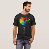 T-shirt Choose Kind Autism Awareness Month Sunflower Dad M (Devant entier)