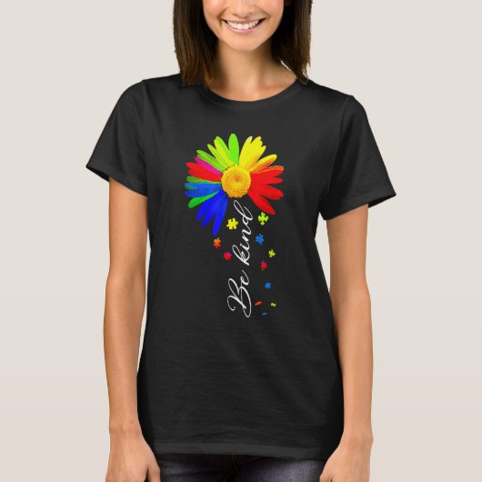 T-shirt Choose Kindness Be Kind Autism Awareness Shirts Su (Devant)
