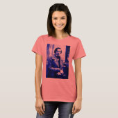 T-shirt Chopin bleu (Devant entier)