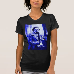T-shirt Chopin bleu