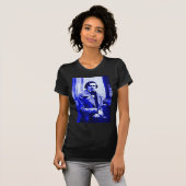 T-shirt Chopin bleu (Devant entier)