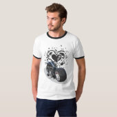 T-shirt chopper heart (Devant entier)