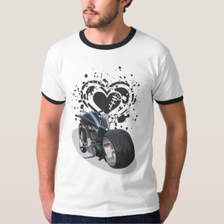 T-shirt chopper heart