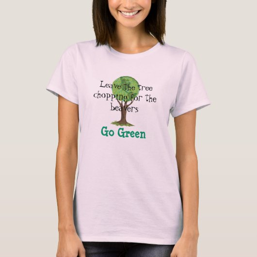 T-shirt Choppings pour les castors (Devant)