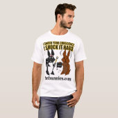 T-shirt Choquez votre conscience (1-sided) (Devant entier)