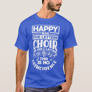 T-shirt Chorale Chorale Chant Chorale Professeur Drôle