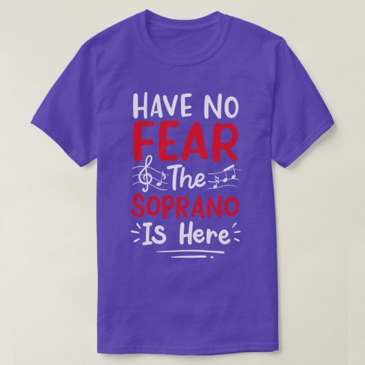 T-shirt Chorale Soprano (Design devant)