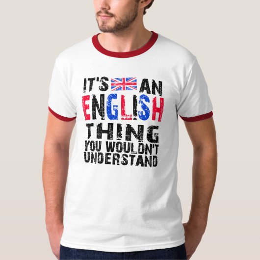 T-shirt Chose anglaise (Devant)