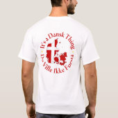 T-shirt Chose de Dansk [Danemark] (Dos)