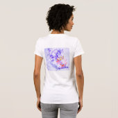 T-shirt Chose de fleur (Dos entier)