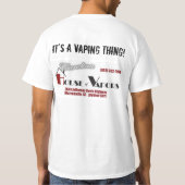T-shirt Chose de Vaping (Dos)