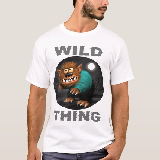 T-shirt Chose sauvage (Devant)