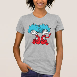 T-shirt Chose Un et Chose Deux du Chat au Chapeau