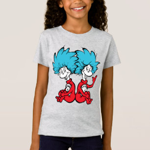 T-Shirt Chose Un et Chose Deux du Chat au Chapeau