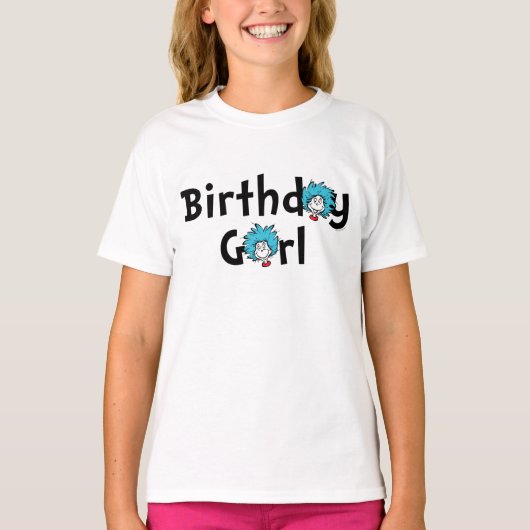 T-shirt Chose Une Chose Deux Jumeaux Anniversaire | Fille  (Devant)