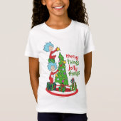 T-Shirt Chose Une Chose Deux Merry Things Jolly Things (Devant)