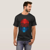 T-shirt Choses de chat de Schrödinger Nerd Geek Graphique (Devant entier)