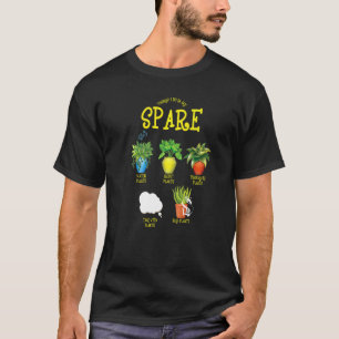 T-shirt Choses que je fais pendant mon temps libre Plantes
